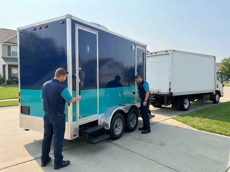 Luxury Portable Restroom Trailers in Troy, OH